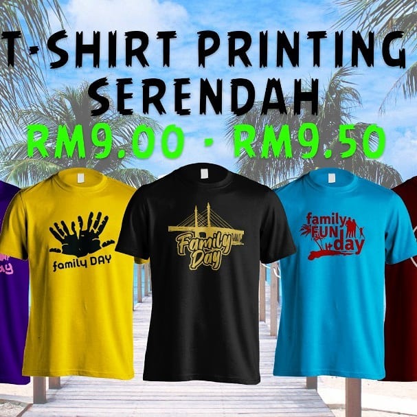 T-Shirt Printing Murah