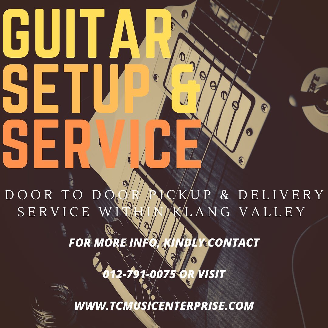 Guitar setup and service Door to Door Pickup