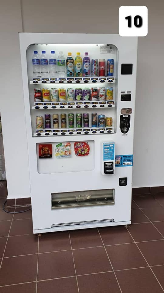 Vending machine instalment