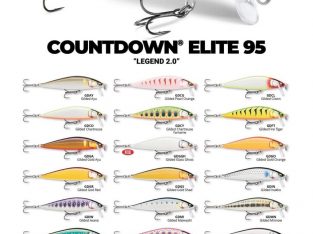 RAPALA Countdown Elite 95 CDE95 Legend 2.0 Fishing Lure