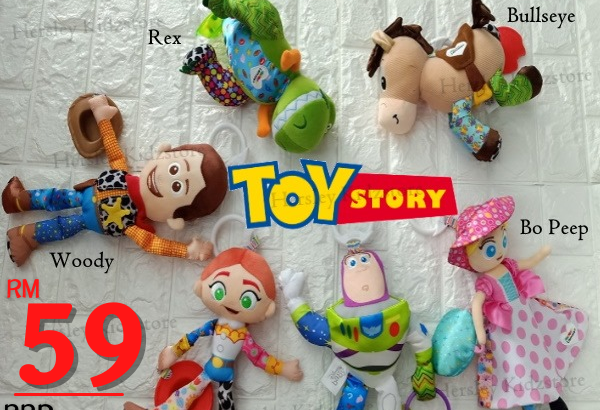 The Lamaze Disney/Pixar Toy Story Clip & Go Age: 0-24 Month
