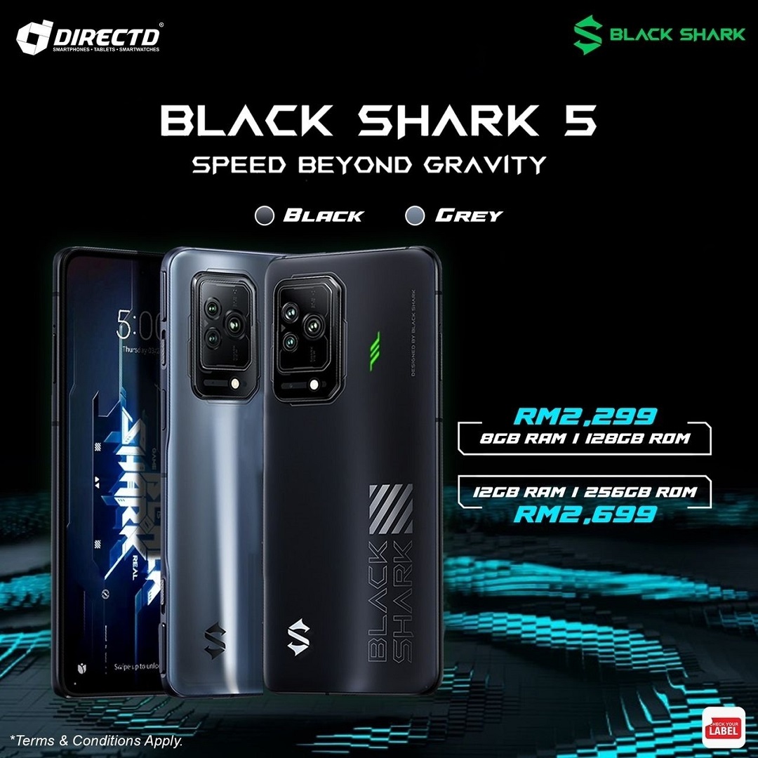 Black Shark 5 [LATEST MODEL]
