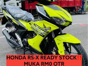 HONDA RS-X MUKA RM0 READY STOCK BULANAN RM293