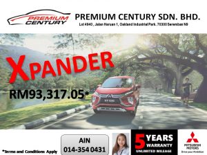 NEW XPANDER 7-Seater Crossover