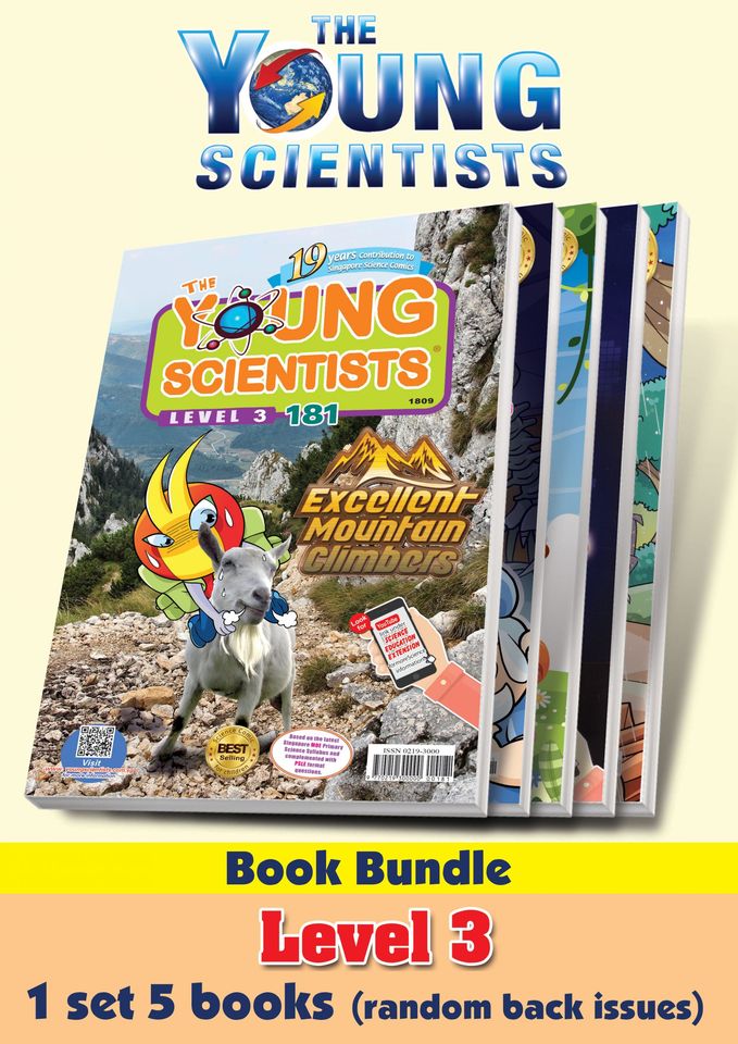 Young scientist book bundle – level 3