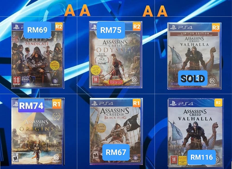 PS4 GAMES Game Vision Online Store