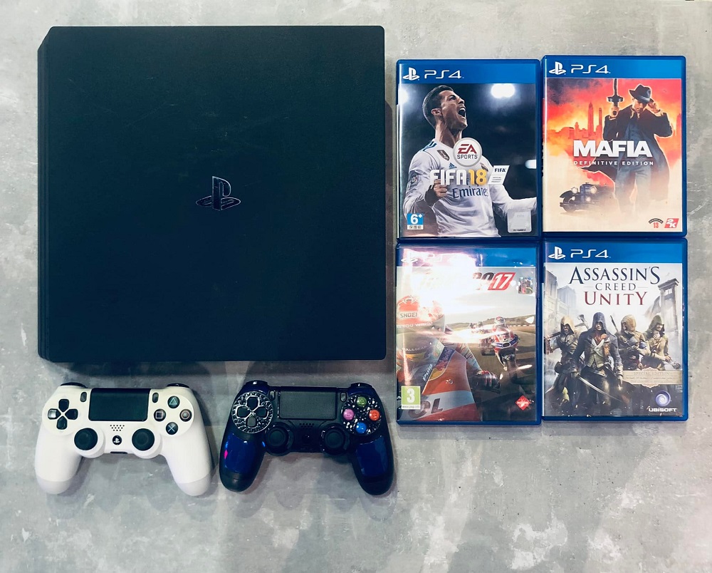PS4 Pro 2 Controller 4 Games
