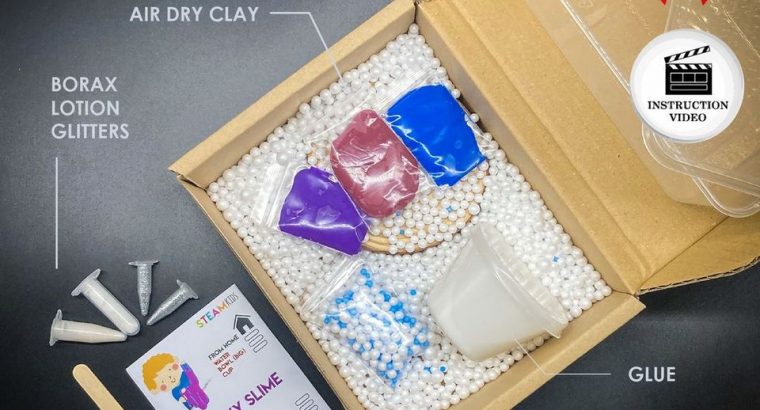 Slime Making Kit (with Clay) – Galaxy Series