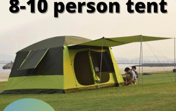 Waterproof, spacious, durable, the Villa tent