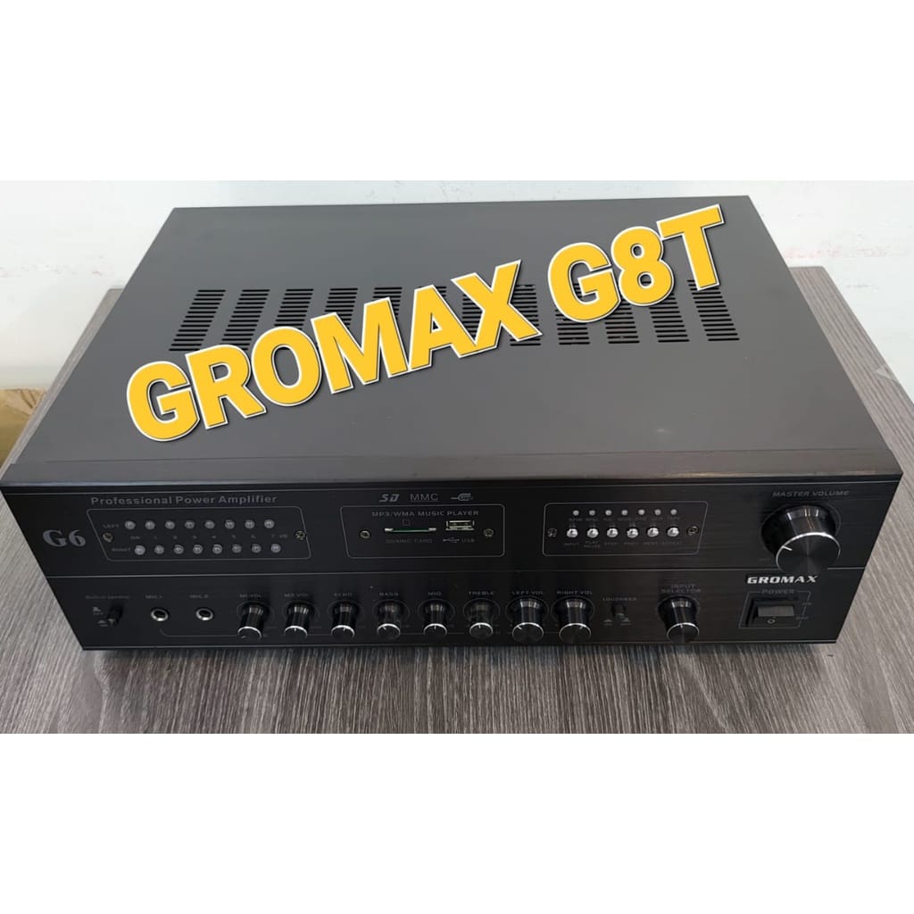 Gromax G8T Amplifier For Swiftlets Farming