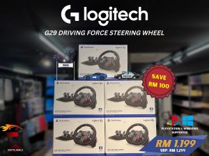 Logitech G29 Driving Force Steering Wheel