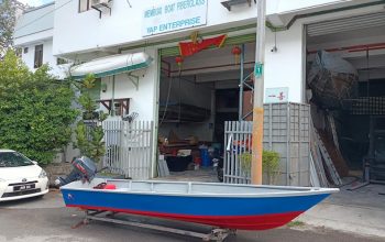New 16.5ft fiberglass boat (Gading) for sale