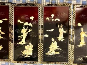 Vintage Chinese wall panels
