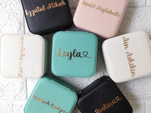 Personalized Jewelry Case with Surprise Gift Box