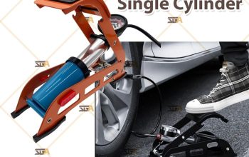 Hitmax Heavy Duty Foot Air Pump Single Cylinder Foot Air Pump BASIKAL MOTOR
