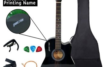 Nili Acoustic Guitar 38 inches Black