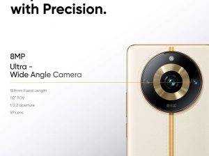 realme 11 Pro+ 5G 8MP Ultra-Wide Angle Camera
