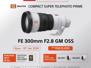 Alpha Lens, FE 300mm F2.8 GM OSS (SEL300F28GM)