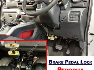 Brake Pedal Lock for Perodua Ativa. Additional Security Without Affect Car Warranty